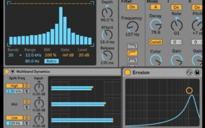 Ableton Live – المكونات الإضافية التي يجب أن يكون مصممو الصوت على دراية بها